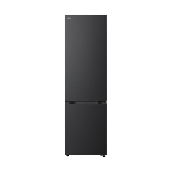 LG Refrigerator | GBBS322CEV | Energy efficiency class C | Free standing | Combi | Height 203 cm | Fridge net capacity 262 L | Freezer net capacity 113 L | Display | 34 dB | Black