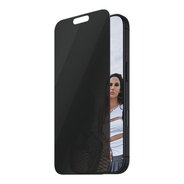 PanzerGlass Screen protector | Apple | iPhone 16 Plus | Glass | Black | Ultra-Wide Fit