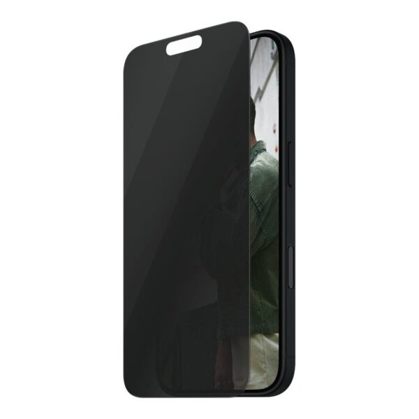 PanzerGlass Screen protector | Apple | iPhone 16 | Glass | Black | Ultra-Wide Fit