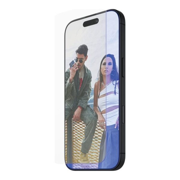 PanzerGlass SAFE by PanzerGlass EyeCare | Screen protector | Apple | iPhone 16 Plus | Glass | Transparent | Ultra-Wide Fit