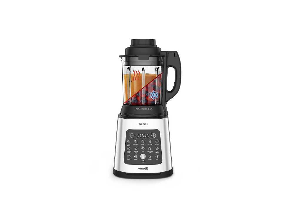 TEFAL | Blender | BL83SD30 | Tabletop | 1400 W | Jar material Glass | Jar capacity 1.75 L | Ice crushing | Silver - Image 4