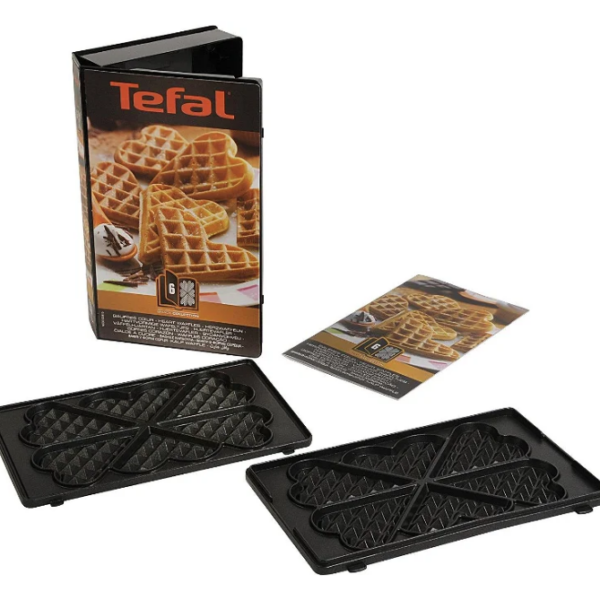 TEFAL XA800612 Heart shape Waffle plates | TEFAL | XA800612 | Black