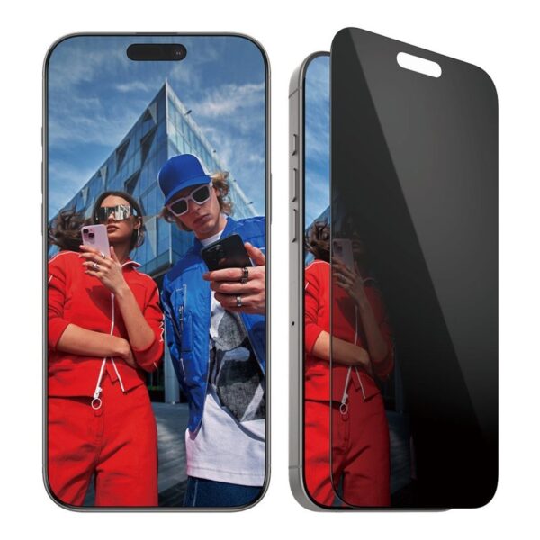 PanzerGlass Screen protector | Apple | iPhone 16 Pro Max | Glass | Black | Ultra-Wide Fit