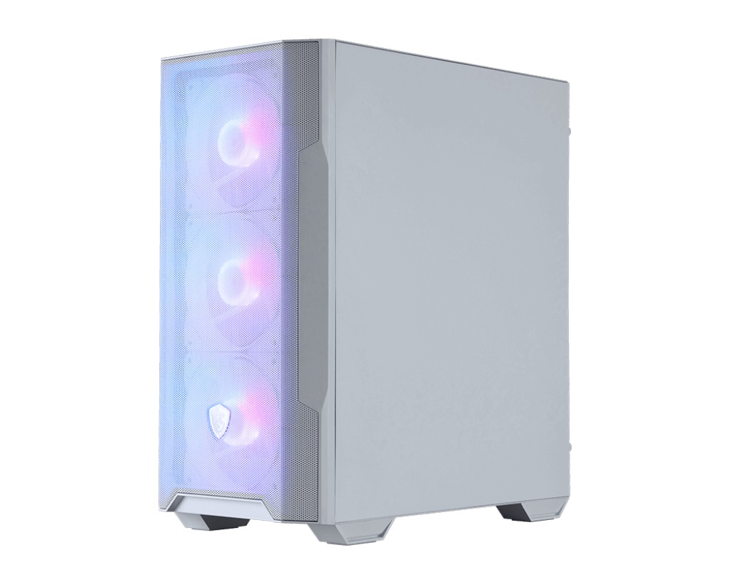 MSI PC Case | MAG FORGE M100R | Side window | White | Micro ATX Tower | Power supply included No | ATX - Image 2
