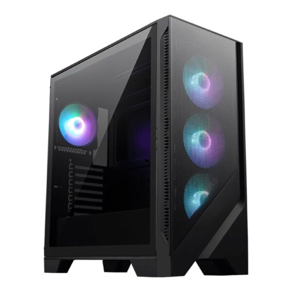 MSI PC Case | MAG FORGE 321R AIRFLOW | Side window | Black | Mid-Tower | Power supply included No | ATX