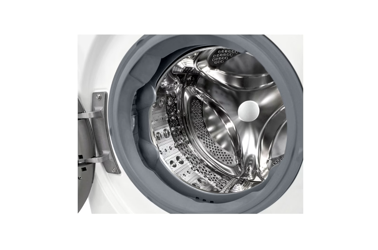 LG | Washing machine | F2WR709S2W | Energy efficiency class A | Front loading | Washing capacity 9 kg | 1200 RPM | Depth 47.5 cm | Width 60 cm | LED | Steam function | Direct drive | Wi-Fi | White - Image 5