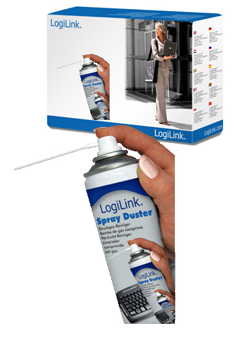 Logilink | Cleaning Duster Spray (400 ml) | Compressed air cleaner | 400 ml