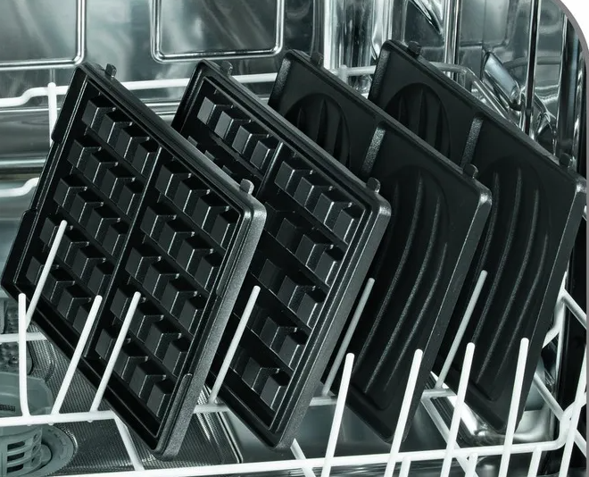 TEFAL XA800612 Heart shape Waffle plates | TEFAL | XA800612 | Black - Image 5