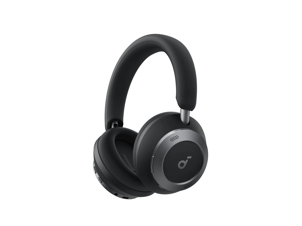 Anker Soundcore | Foldable Headphones | Space One Pro | Bluetooth | Over-ear | Microphone | Jet Black | Wireless - Image 2