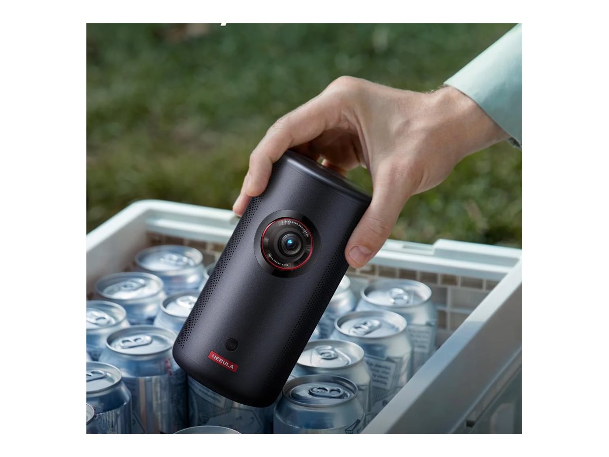 Anker Nebula Projector Capsule 3 Laser (GTV) | Full HD (1920x1080) | 300 ANSI lumens | Black | Wi-Fi - Image 10
