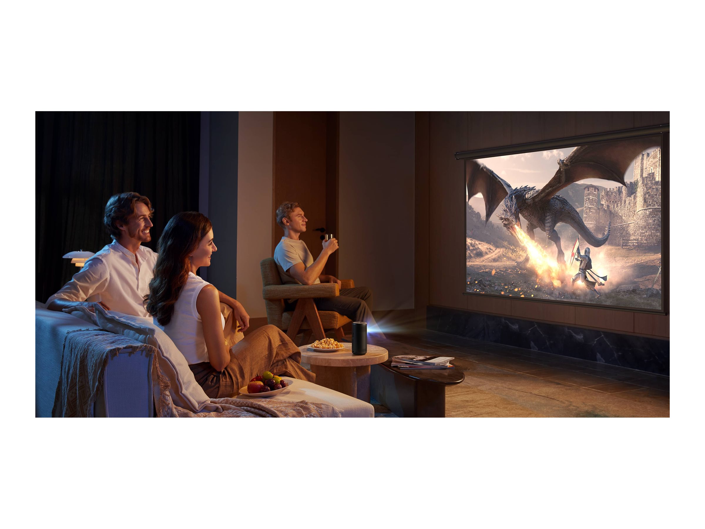 Anker Nebula Projector Capsule 3 Laser (GTV) | Full HD (1920x1080) | 300 ANSI lumens | Black | Wi-Fi - Image 14