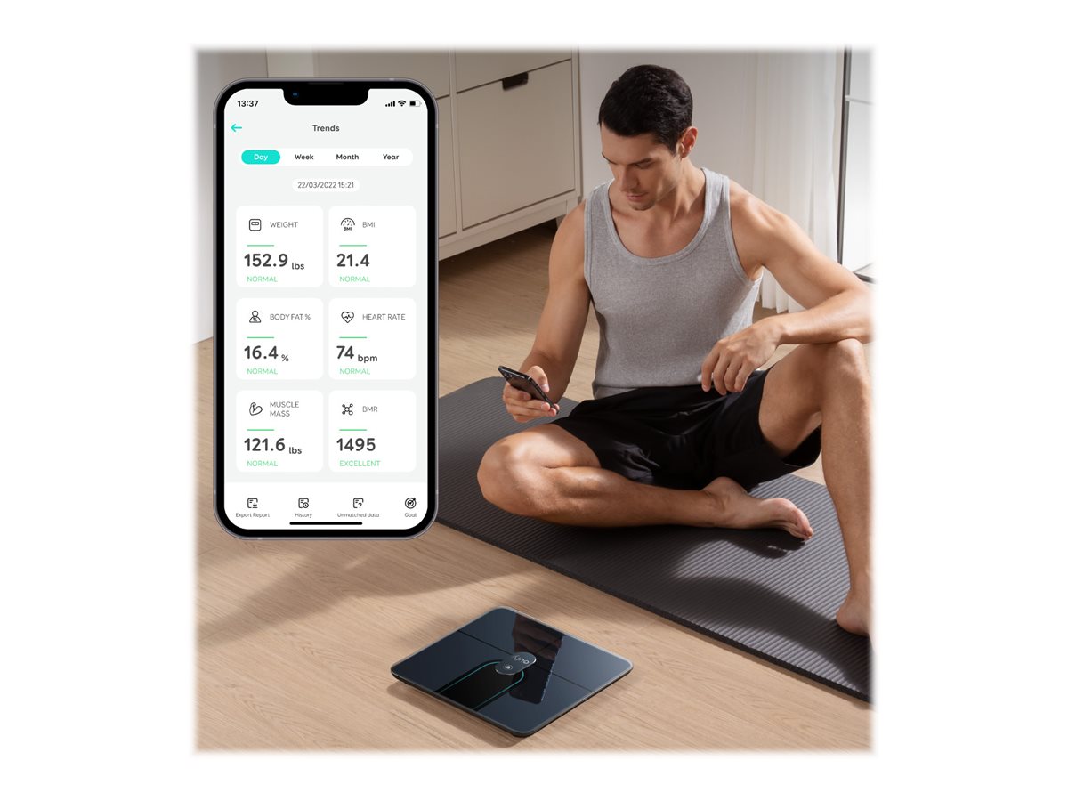 Anker Eufy | Smart Scale | P2 Pro | Maximum weight (capacity) 180 kg | Multiple users - Image 9