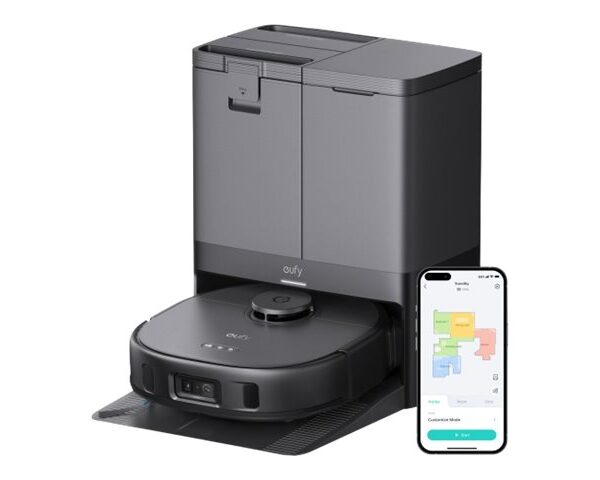 Anker Eufy | Robot Vacuum Cleaner | X10 Pro Omni | Wet&Dry | Operating time (max) 180 min | 5200 mAh | Dust capacity 2.5 L | 8000 Pa | Black