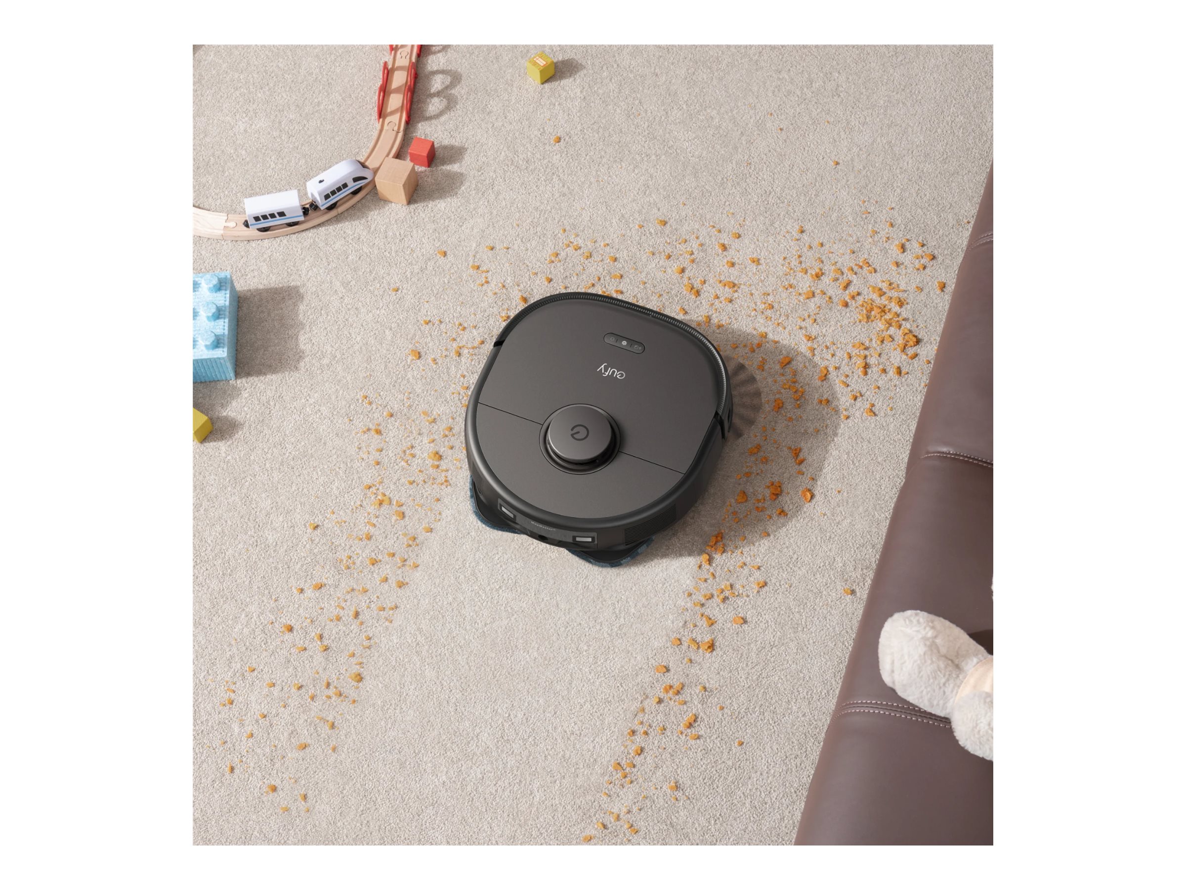 Anker Eufy | Robot Vacuum Cleaner | X10 Pro Omni | Wet&Dry | Operating time (max) 180 min | 5200 mAh | Dust capacity 2.5 L | 8000 Pa | Black - Image 12