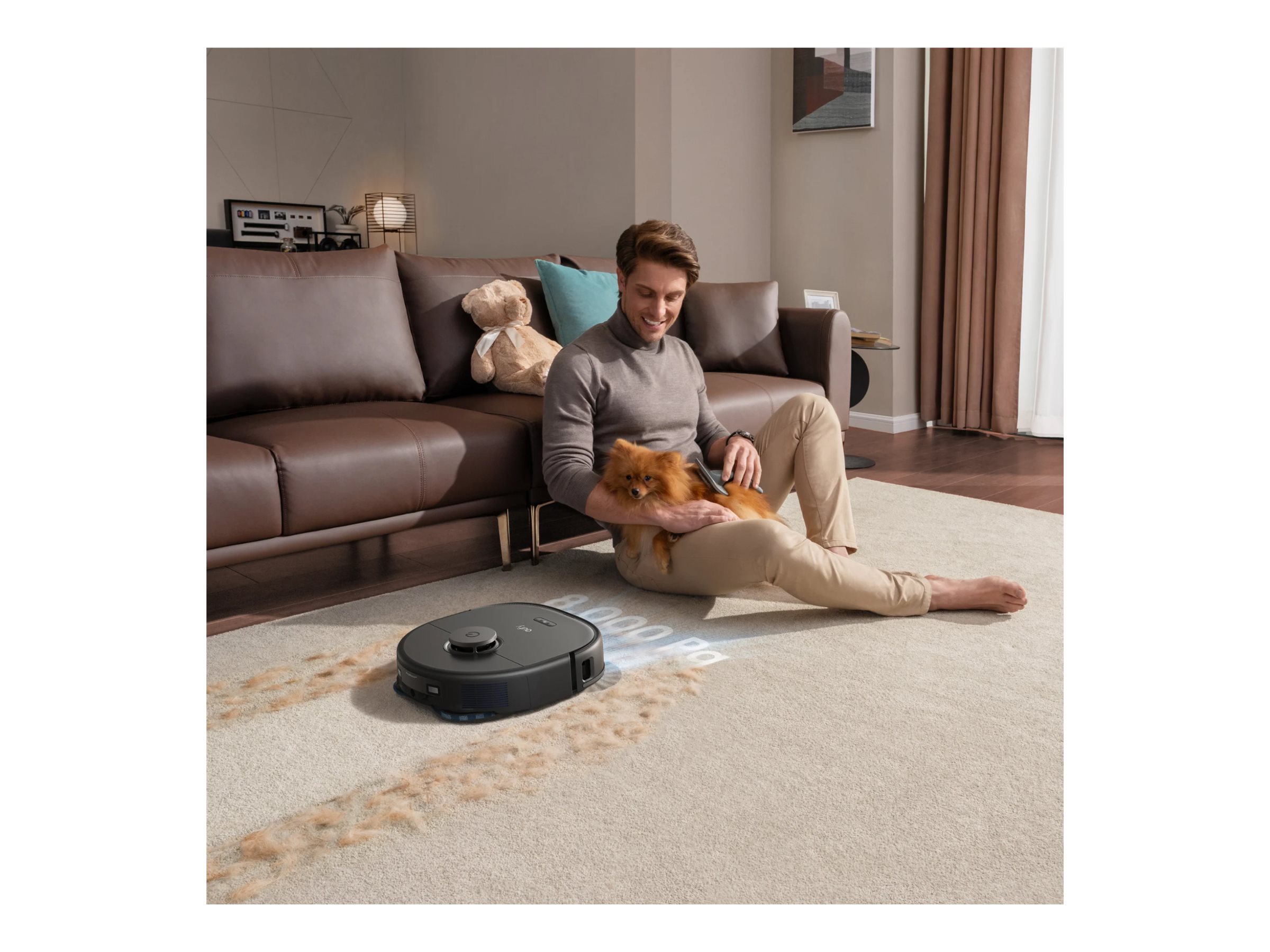Anker Eufy | Robot Vacuum Cleaner | X10 Pro Omni | Wet&Dry | Operating time (max) 180 min | 5200 mAh | Dust capacity 2.5 L | 8000 Pa | Black - Image 13