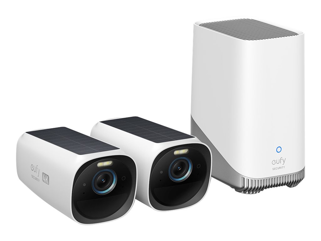 Anker Eufy | Security Camera, 2+1 Kit | eufyCam 3 | F/1.4 | IP67 | HDD/SSD storage