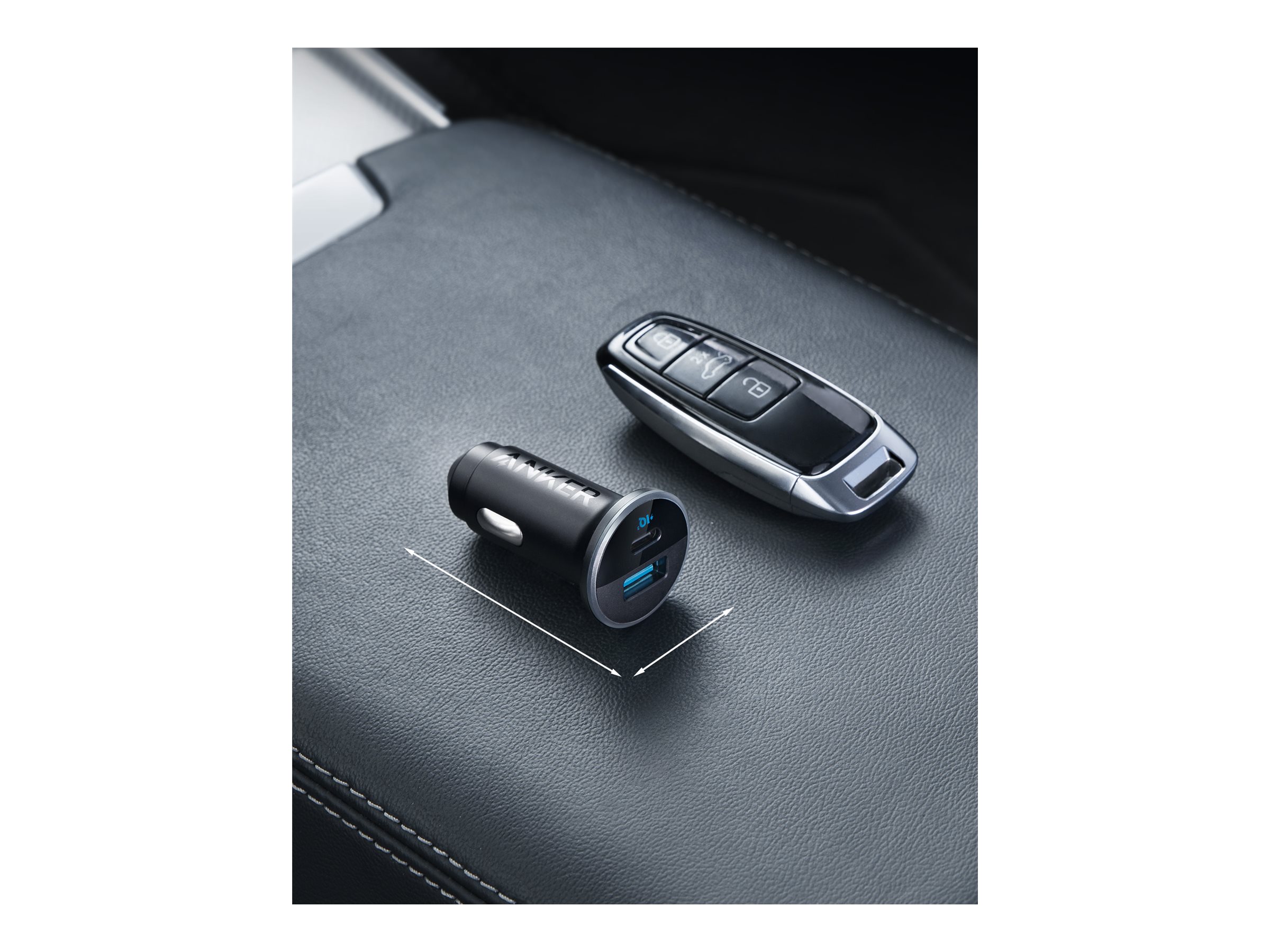 Anker Car Charger 1A/1C PD 53W with PPS | A2735G11 - Image 4