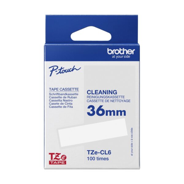 Brother TZe-CL6 36mm Tape Cassette (Head cleaning) | TZe