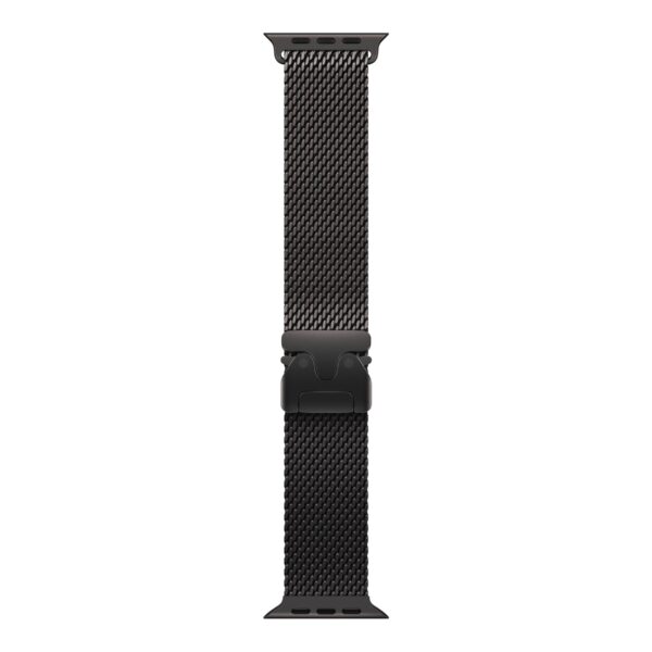 Apple 49mm Black Titanium Milanese Loop - Medium