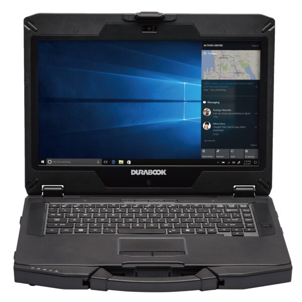 Durabook | S14I | Black | 14 " | Touchscreen | FHD | 1920 x 1080 pixels | Intel Core Ultra 5 | 125U | 16 GB | DDR5 | Solid-state drive capacity 256 GB | Intel Iris Xe Graphics | Windows 11 Pro | 802.11be | Bluetooth version 5.4 | Keyboard backlit | Warranty 36 month(s)