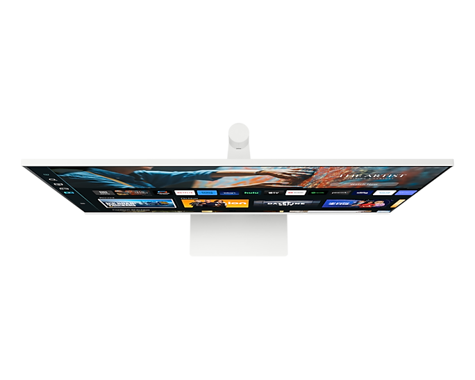 Samsung | 4K Smart monitor M70C with integrated apps | LS27CM703UUXDU | 27 " | VA | 16:9 | 60 Hz | 4 ms | 3840 x 2160 pixels | 300 cd/m² | HDMI ports quantity 1 | White - Image 12