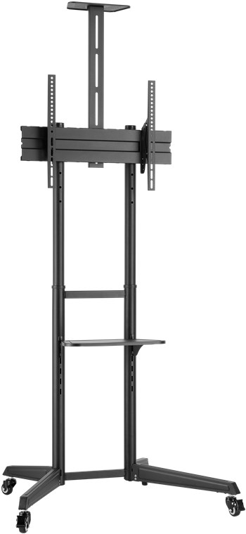Goobay Floor stand | 59508 TV Presentation Stand Pro (Size L) | Adjustable Height, Tilt | 37-70 " | Black - Image 3