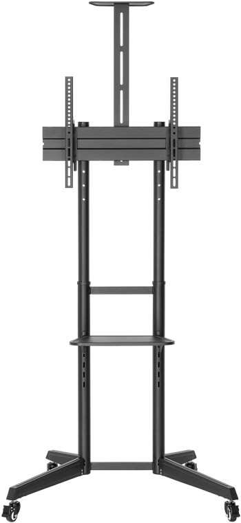 Goobay Floor stand | 59508 TV Presentation Stand Pro (Size L) | Adjustable Height, Tilt | 37-70 " | Black - Image 4