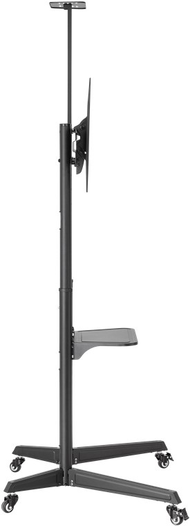 Goobay Floor stand | 59508 TV Presentation Stand Pro (Size L) | Adjustable Height, Tilt | 37-70 " | Black - Image 5