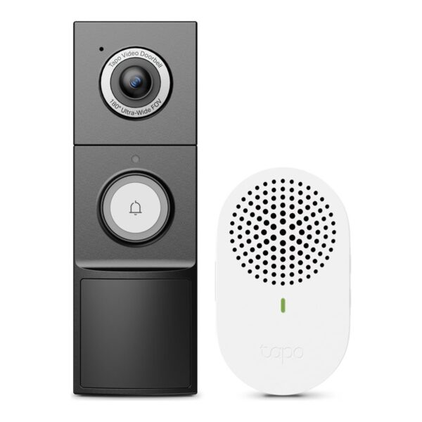 TP-LINK | Video Doorbell Camera | Tapo D235 | 5 MP | 1.18mm/F1.8 | IP66 | H.264 | Micro SD, Max. 512