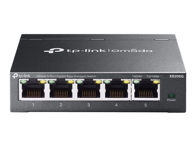 TP-LINK Omada 5-Port Gigabit Easy Managed Switch | ES205G | Desktop