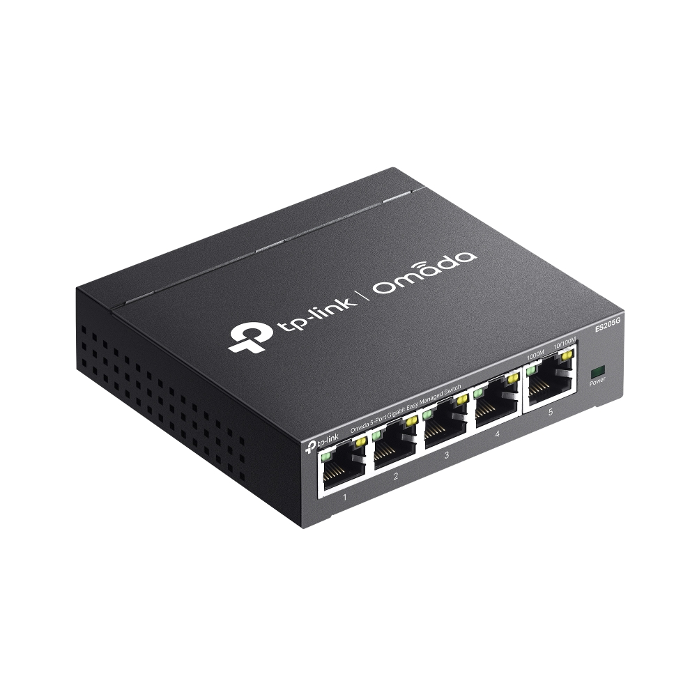 TP-LINK Omada 5-Port Gigabit Easy Managed Switch | ES205G | Desktop - Image 6