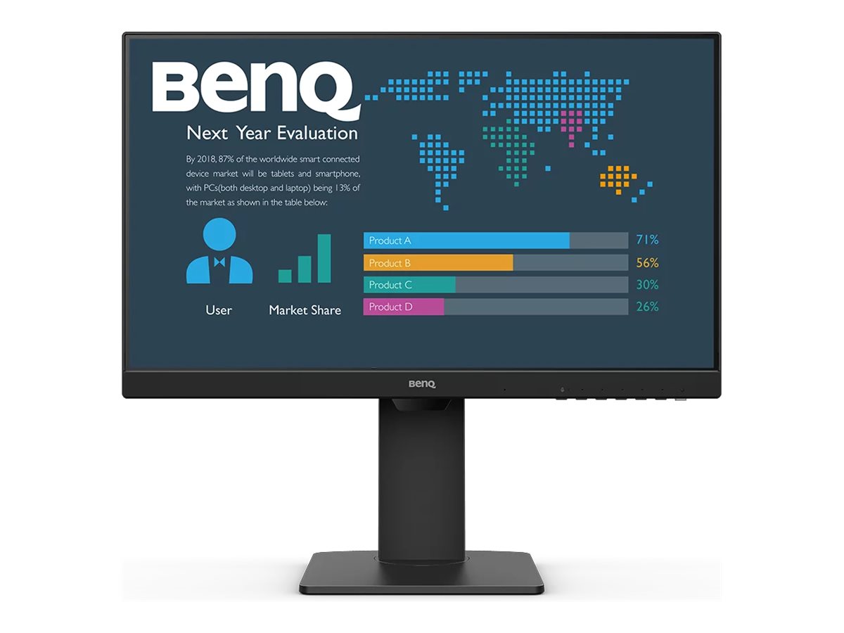 Benq | BL2486TC | 23.8 " | IPS | 16:9 | 100 Hz | 5 ms | 1920 x 1080 pixels | 250 cd/m² | HDMI ports quantity 1 | Black | Warranty 36 month(s) - Image 4