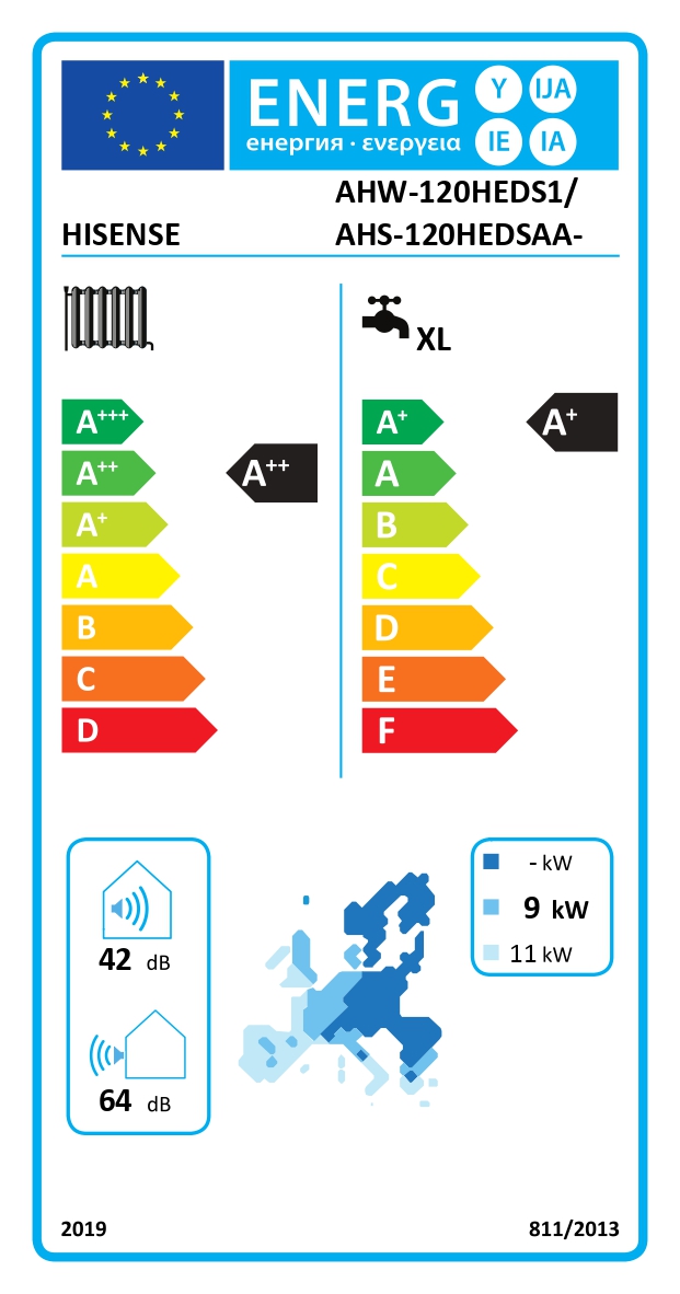 Hisense | AHS-120HEDSAA-23 | Hi-Therma Integra 12 kw indoor unit with 230l boiler - Image 5