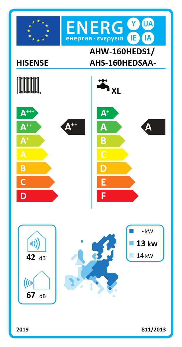 Hisense | AHS-160HEDSAA-23 | Hi-Therma Integra 16 kw indoor unit with 230l boiler - Image 5
