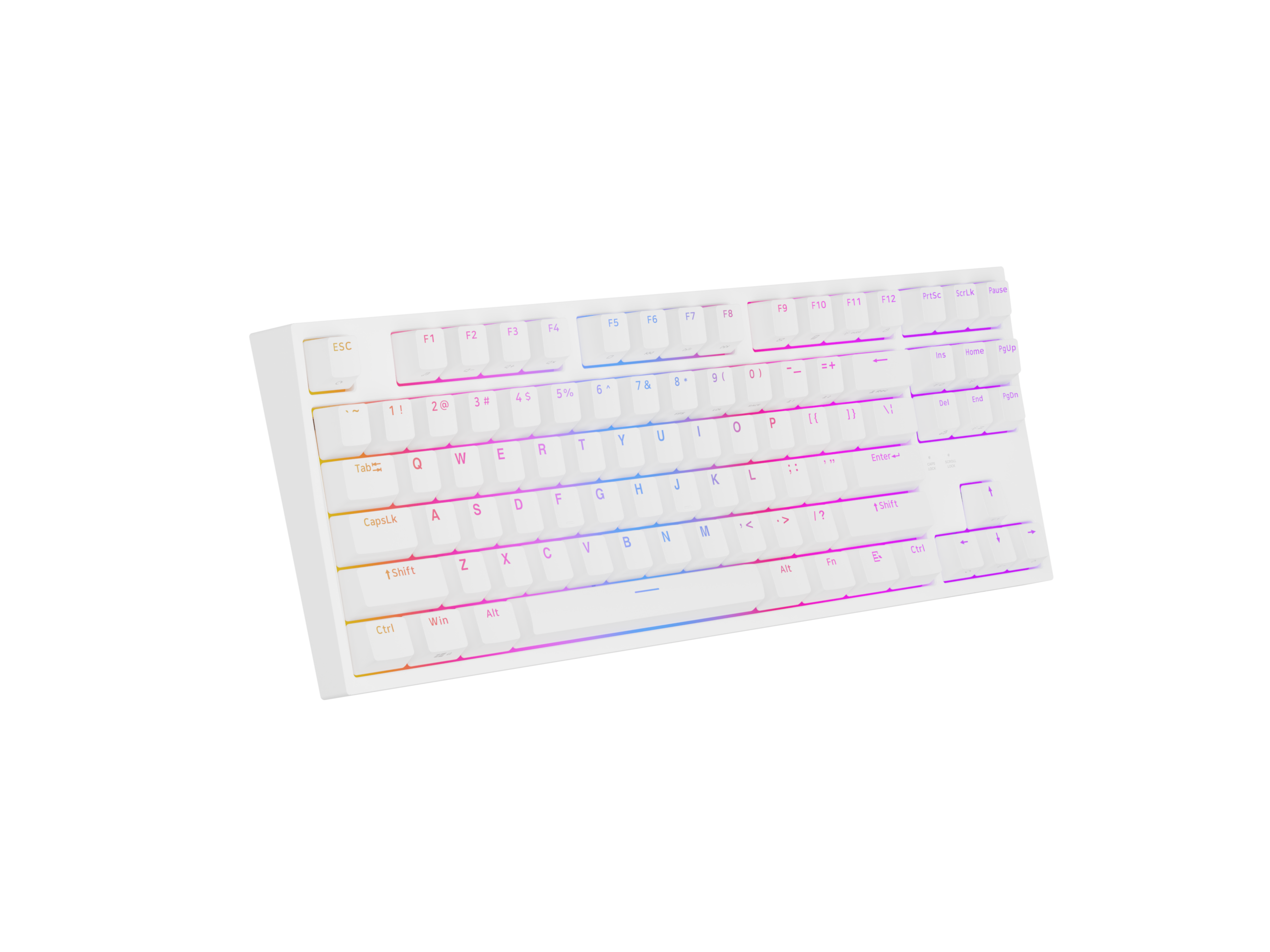 Genesis | Mechanical Gaming Keyboard | THOR 404 TKL RGB | Mechanical Gaming Keyboard | Wired | US | USB Type-A | 1005 g | Gateron Yellow Pro - Image 8