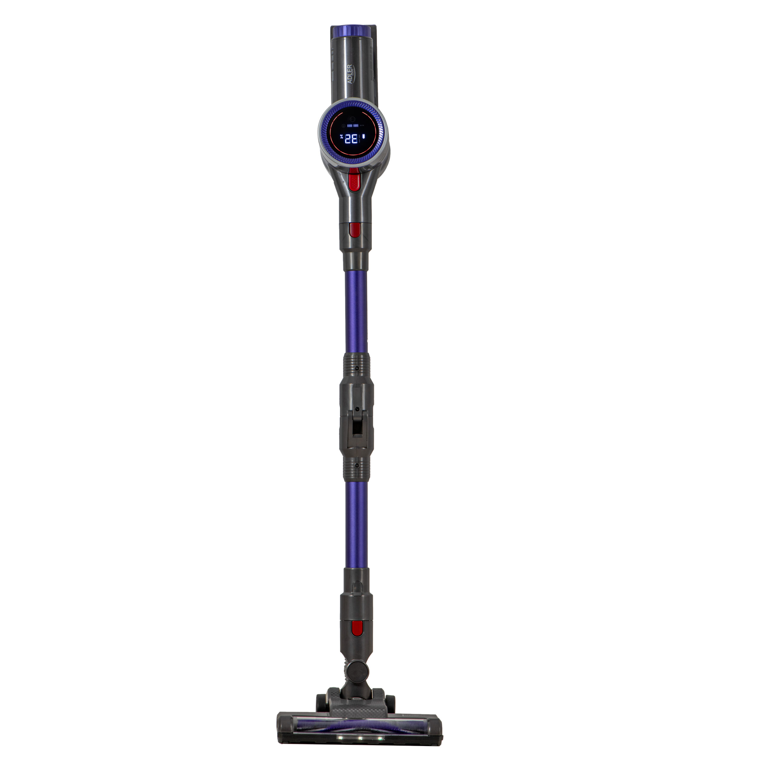 Adler Vacuum Cleaner | AD 7061 Allergy-friendly PRO | Cordless operating | 220-240 V | Operating time (max) 30 min | Black/Blue | Warranty 24 month(s) - Image 3