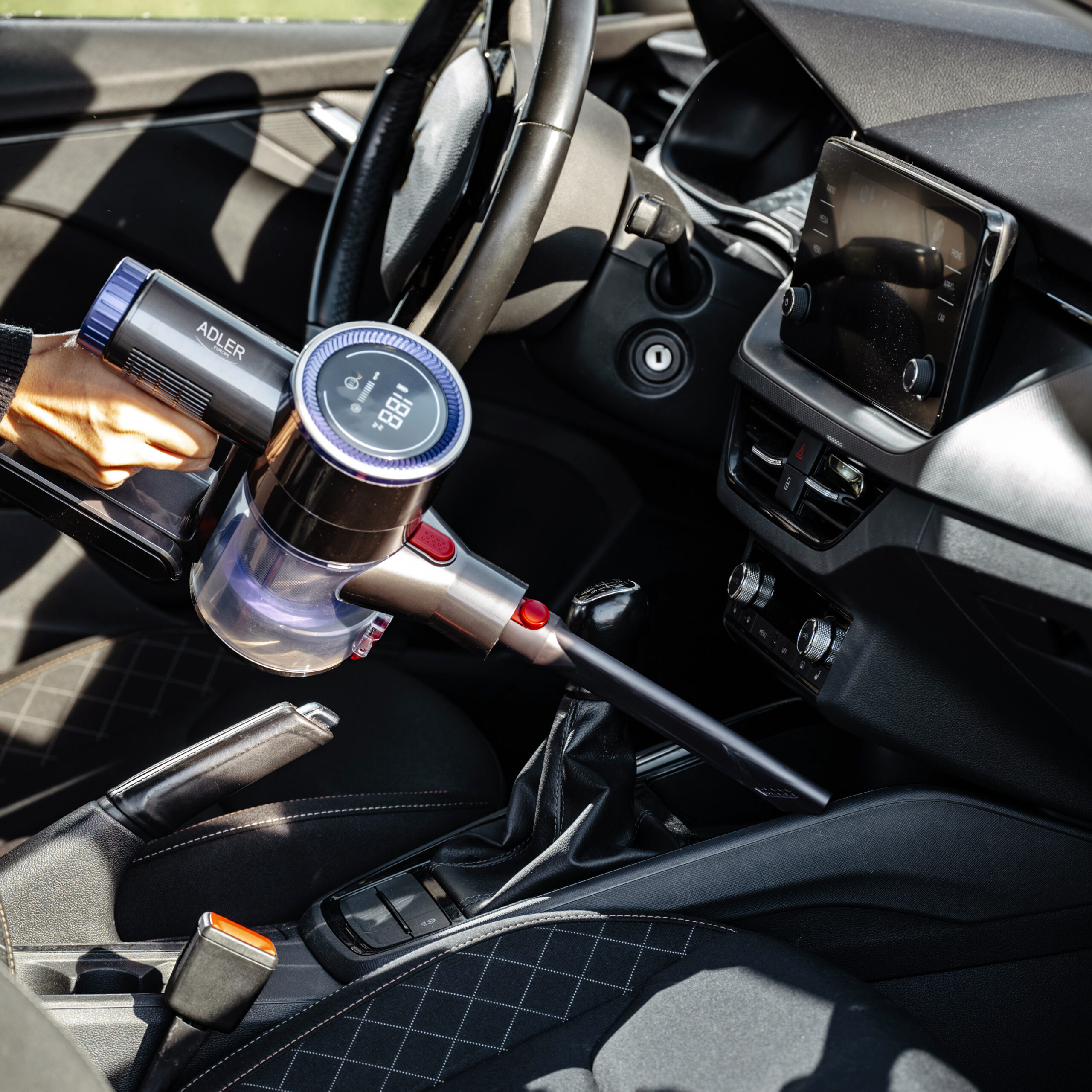 Adler Vacuum Cleaner | AD 7061 Allergy-friendly PRO | Cordless operating | 220-240 V | Operating time (max) 30 min | Black/Blue | Warranty 24 month(s) - Image 18