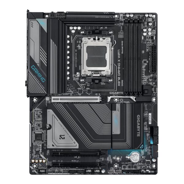Gigabyte X870 GAMING X WIFI7 | Processor family AMD | Processor socket AM5 | DDR5 DIMM | Supported hard disk drive interfaces SATA, M.2 | Number of SATA connectors 4