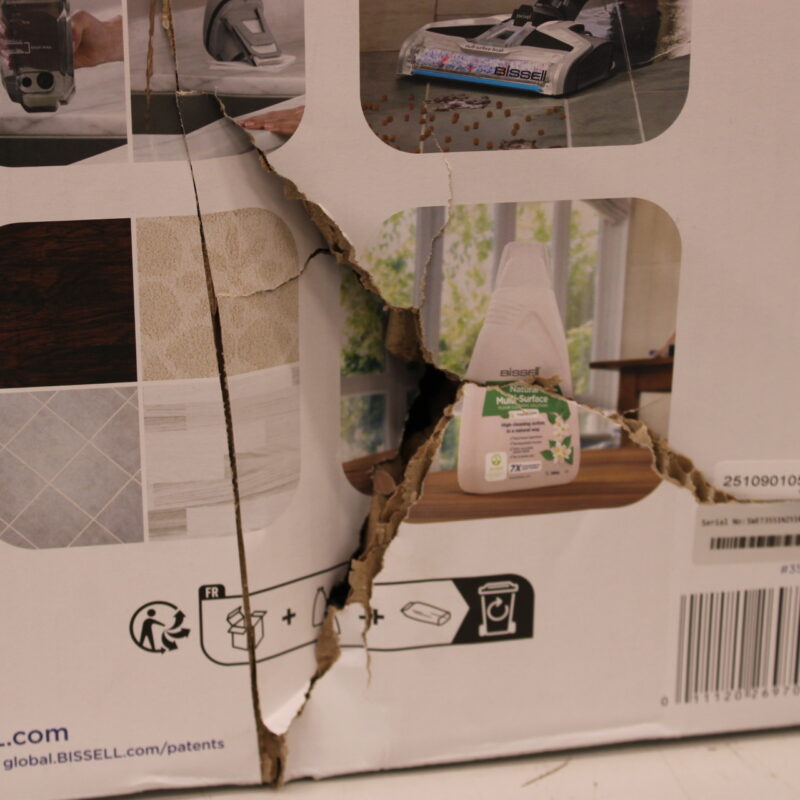 SALE OUT. SALE OUT. Bissell Vacuum Cleaner | CrossWave C3 Select | Corded operating | Handstick | Washing function | 560 W | - V | Black/Titanium/Blue | Warranty 24 month(s) | DAMAGED PACKAGING - Image 7