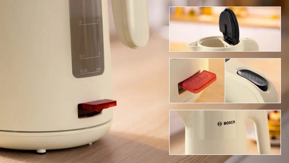 Bosch | Kettle | TWK2M167 MyMoment | Electric | 2400 W | 1.7 L | Plastic | Beige - Image 4