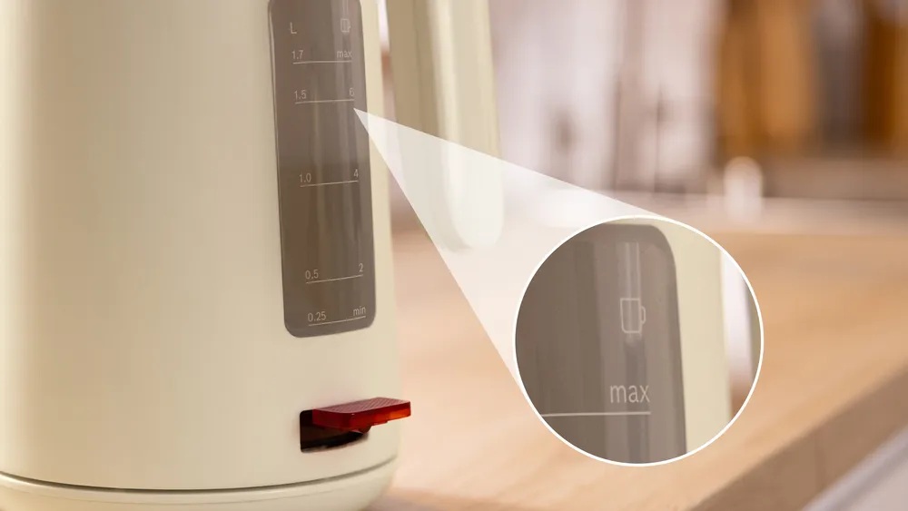 Bosch | Kettle | TWK2M167 MyMoment | Electric | 2400 W | 1.7 L | Plastic | Beige - Image 5