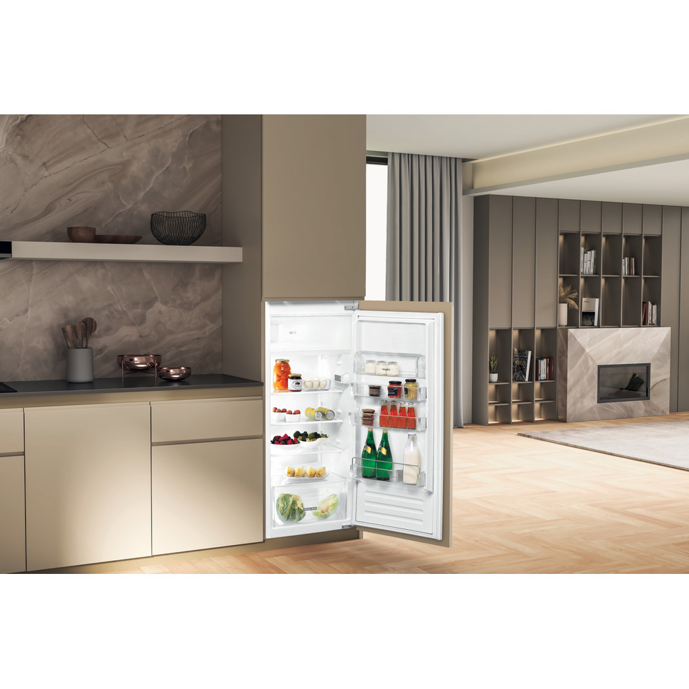 Whirlpool Refrigerator | ARG 7342 | Energy efficiency class E | Built-in | Larder | Height 122 cm | Fridge net capacity 171 L | Freezer net capacity 18 L | 36 dB | Inox - Image 7