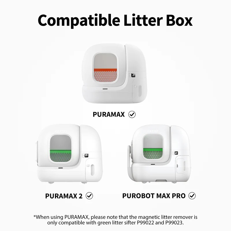 PETKIT | Pura Max 2 Mineral Sand Litter, Green + Magnetic Cat Litter Remover | Green - Image 2