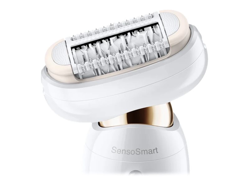 Braun Epilator | SES9-030 3D Silk-Epilk 9 Flex | Operating time (max) 50 min | Number of power levels 2 | Wet & Dry | White/Rose - Image 6