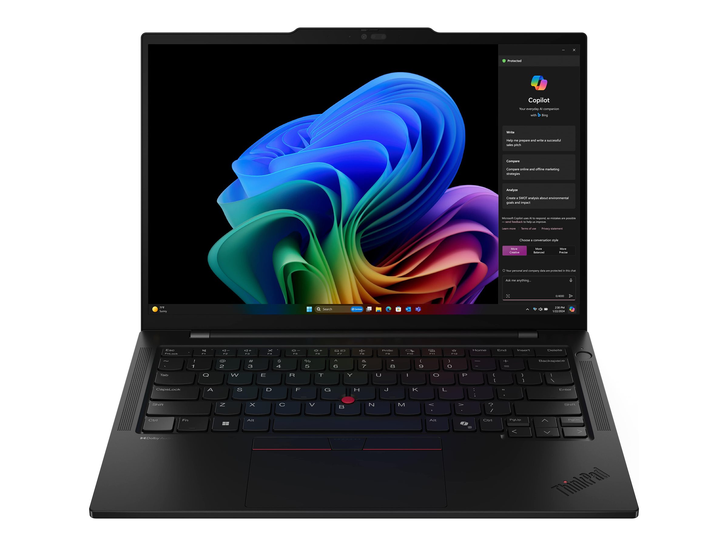Lenovo ThinkPad T14s G6 Intel | Black | 14 " | IPS | WUXGA | 1920 x 1200 pixels | Anti-glare | Intel Core Ultra 5 | 226V | 16 GB | Soldered LPDDR5x | Solid-state drive capacity 512 GB | Intel Arc Graphics 130V | Windows 11 Pro | 802.11be | Bluetooth version 5.4 | Keyboard language Nordic | Keyboard backlit | Warranty 36 month(s) | Battery warranty 12 month(s)