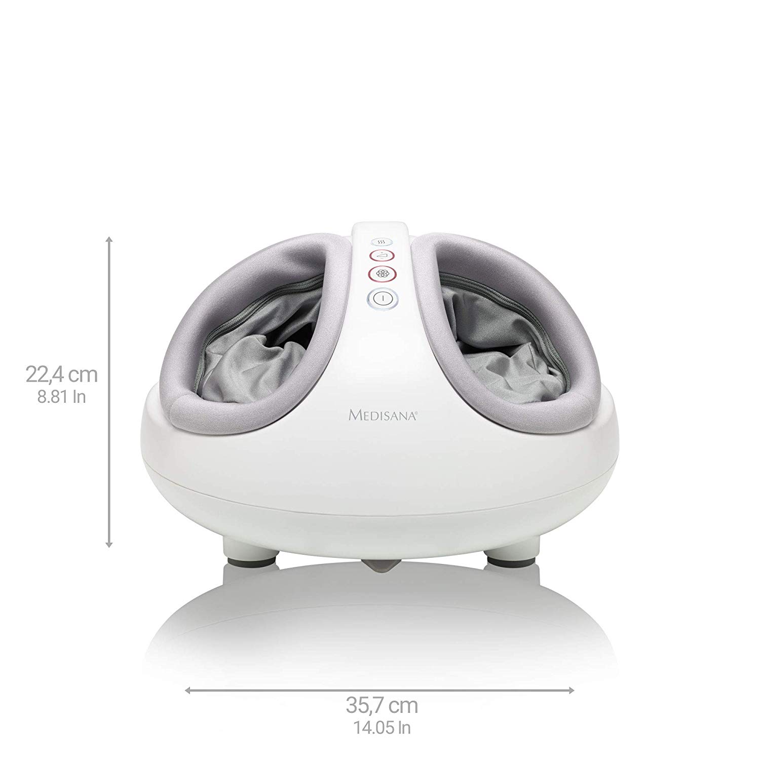 Medisana | Shiatsu Foot Massager | FM 888 | Heat function | White - Image 3