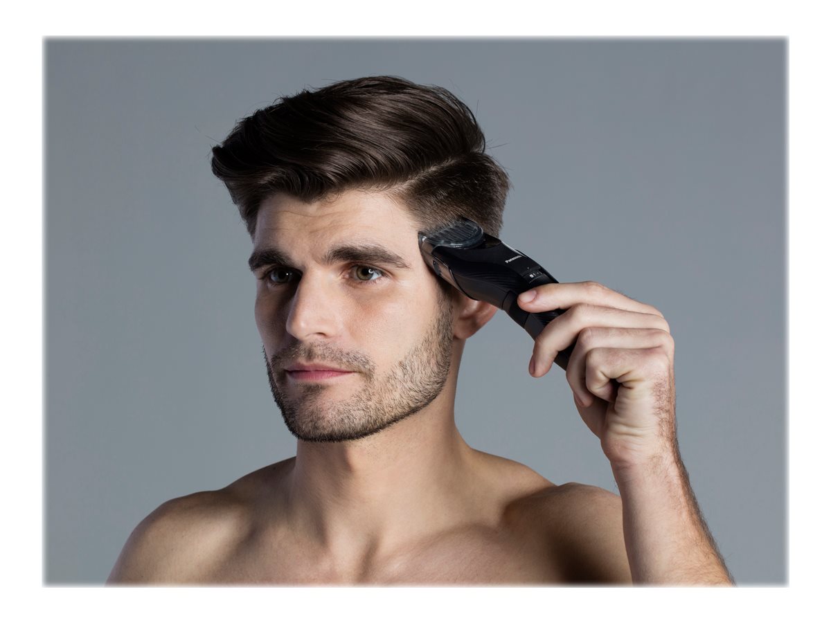 Panasonic | Hair clipper | ER-GC53 | Corded/ Cordless | Number of length steps 19 | Step precise 0.5 mm | Black - Image 9