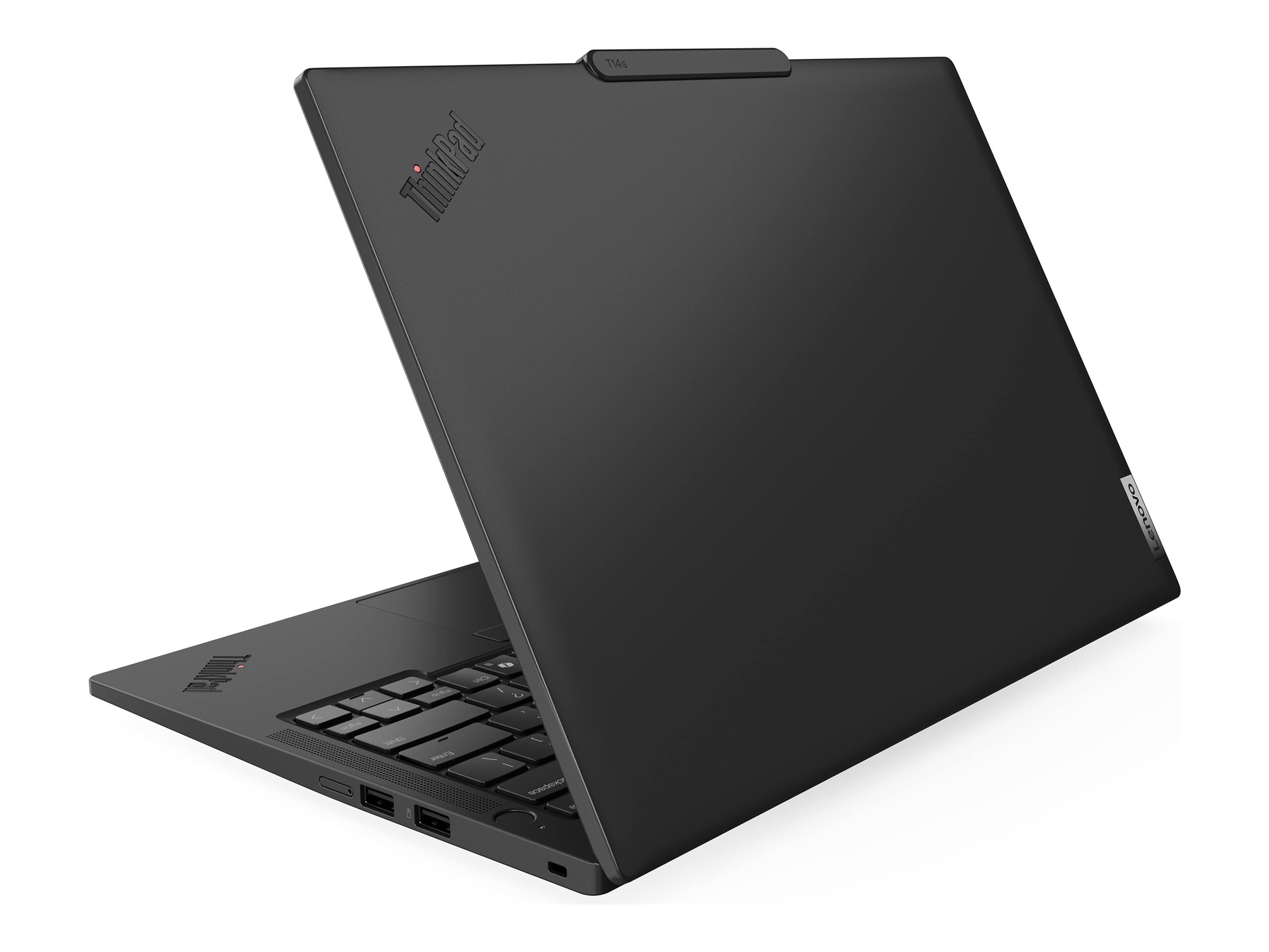 Lenovo ThinkPad T14s G6 Intel | Black | 14 " | IPS | WUXGA | 1920 x 1200 pixels | Anti-glare | Intel Core Ultra 5 | 226V | 16 GB | Soldered LPDDR5x | Solid-state drive capacity 512 GB | Intel Arc Graphics 130V | Windows 11 Pro | 802.11be | Bluetooth version 5.4 | Keyboard language Nordic | Keyboard backlit | Warranty 36 month(s) | Battery warranty 12 month(s) - Image 9