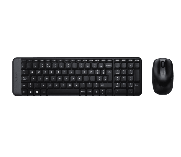 Logitech | Combo Wireless Keyboard and Mouse | MK220 | Keyboard and Mouse | Wireless | Mouse included | US | Black | N/A