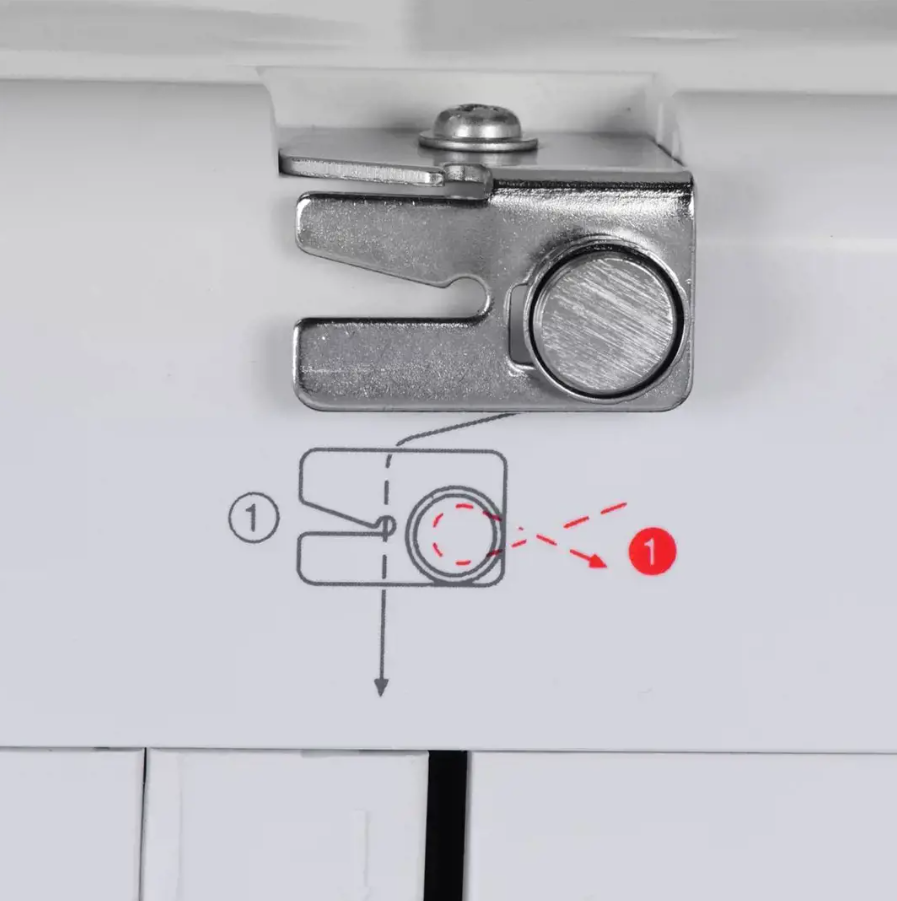 Singer | Sewing Machine | M1005 | Number of stitches 11 | Number of buttonholes 1 | White - Image 4